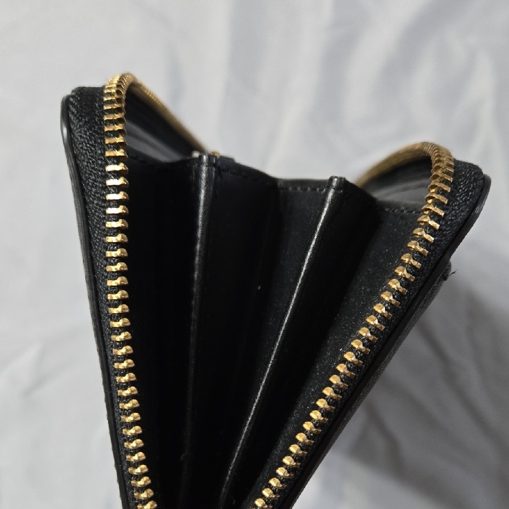 Kate Spade Black Cameron Continental Saffiano Leather Wallet - Picture 4 of 11